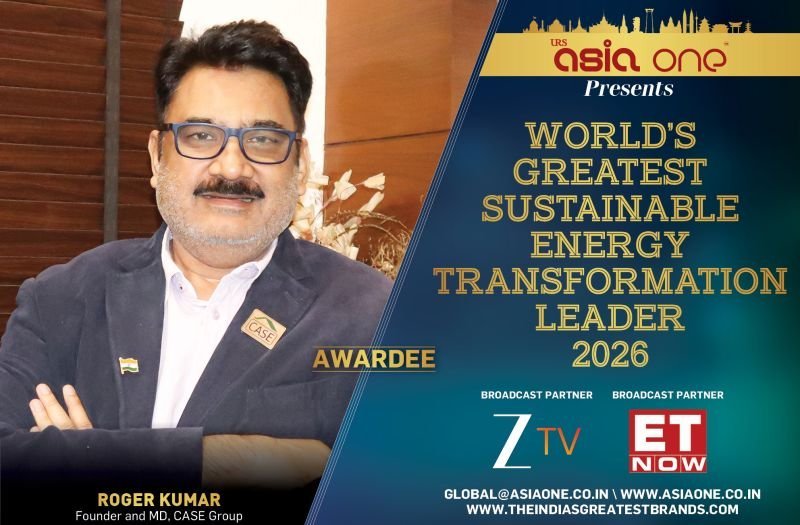Roger Kumar Honored as World's Greatest Sustainable Energy Transformation Leader 2026